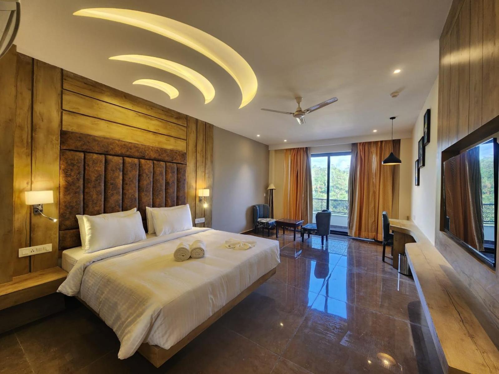 Aachman River And Valley View Resort Dharamshala - A Riverside Resort With Balcony View Kültér fotó